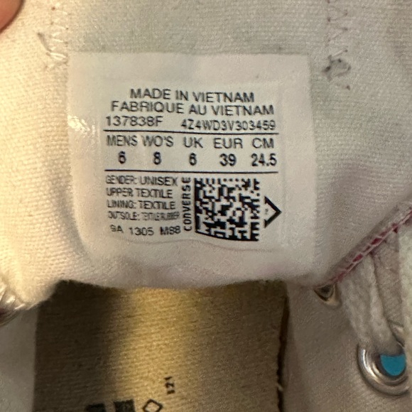 DONATED IF NO PURCH BY 3/5/25 🩷PRICE LOWERED🩷. Converse All-Stars.Sz 8 HOT Pink - Picture 4 of 6